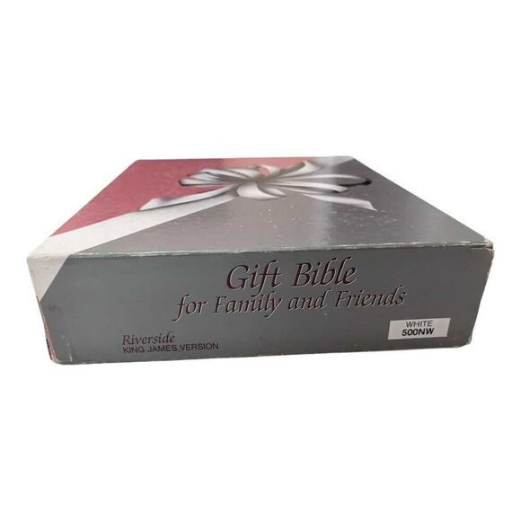 Holy Bible Family Heritage World Bible Publishers Large White Presentation KJV - Picture 3 of 9
